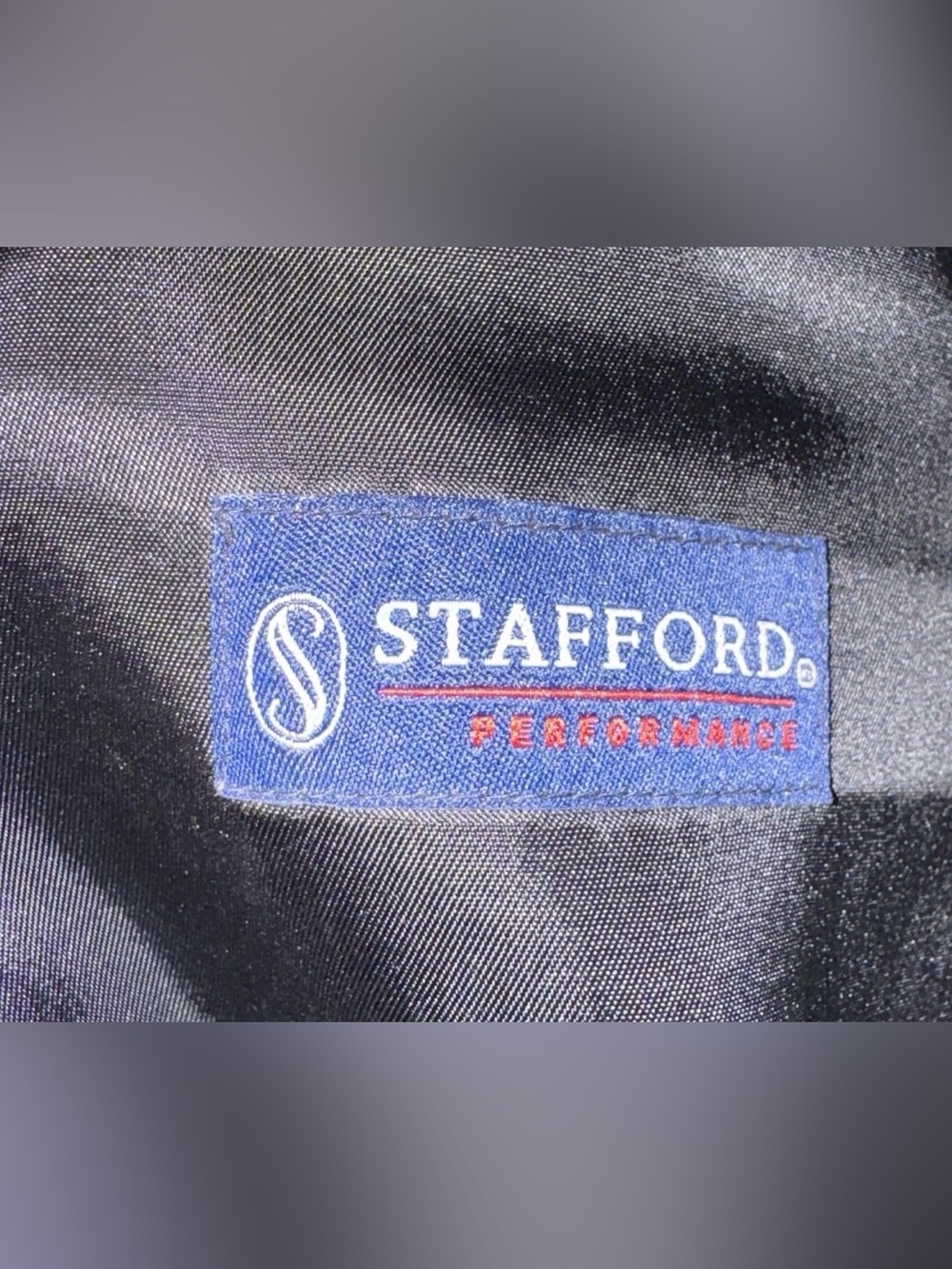 Stafford Performance Black Wool Vest Men’s Large - Excellent Condition/worn once - Picture 8 of 9